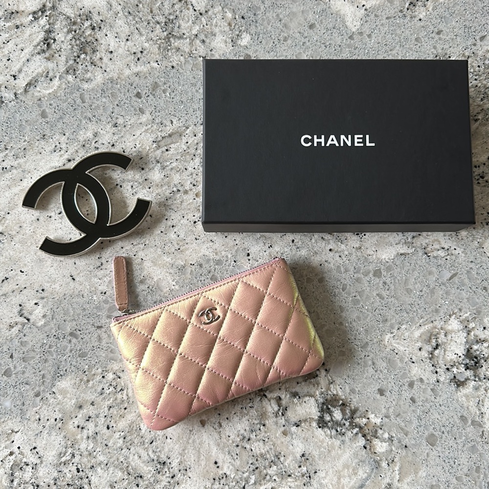 Chanel Iridescent Mini O pouch